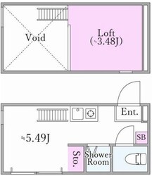 GLADO目黒の物件間取画像